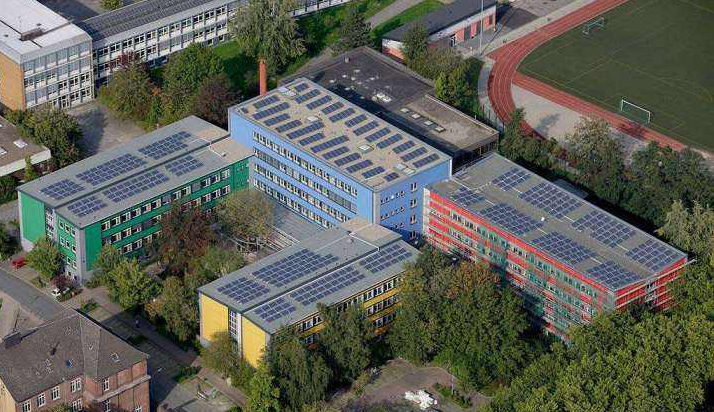 正定縣教育局下轄學校分布式屋頂光伏電站施工圖設計（光伏發(fā)電工程）